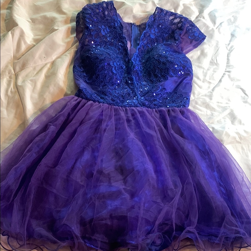 Elegant Blue Kids Dress